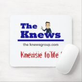 "Knewsie of'life" Mousepad Muismat (Met muis)