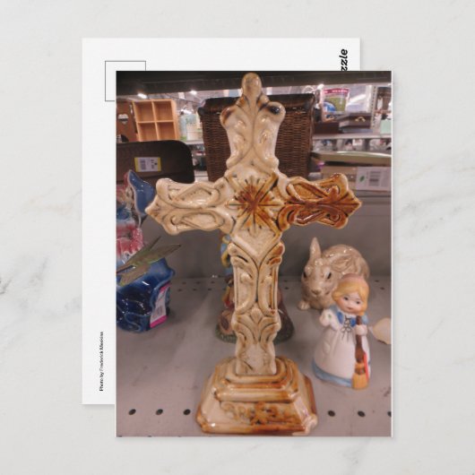 Knick Knack Cross Briefkaart (Voorkant / Achterkant)