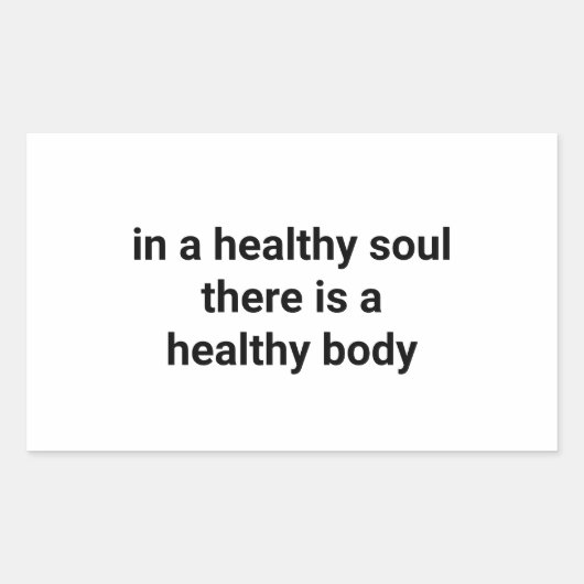 Knick knacks staart 3 ziel 1 rechthoekige sticker (Voorkant)