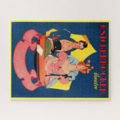 Knickerbocker-theaterbedekking uit de jaren 20 legpuzzel (Horizontaal)