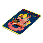 Knickerbocker-theaterbedekking uit de jaren 20 magneet (Linkerzijde)