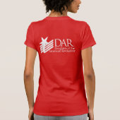 Knickerbocker White en Blue Logo T-shirt (Achterkant)