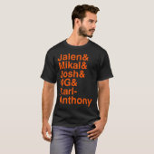 Knicks Lijst T-shirt (Voorkant volledig)