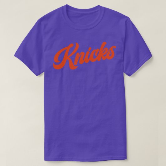 Knicks Retro New York Knicks Basketbal T-shirt (Design voorkant)