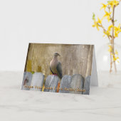 Knie chirurgie Get goed Soon Love Dove Kaart (Gele Bloem)