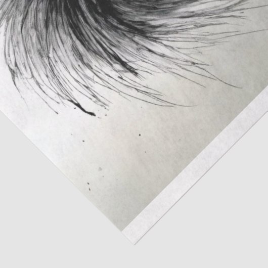  knie hoge laarzen waterverf decouapge tissuepapier (Detail)