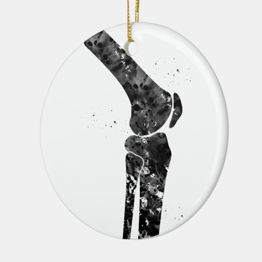 Knie Keramisch Ornament (Links)