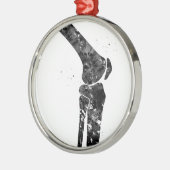 Knie Metalen Ornament (Links)