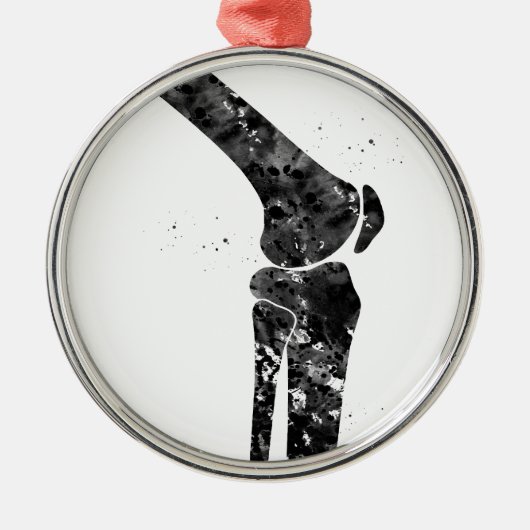 Knie Metalen Ornament (Voorkant)