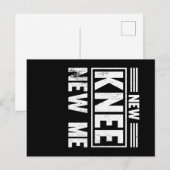 Knie Replacement New Knee New Me Briefkaart (Voorkant / Achterkant)