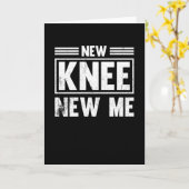 Knie Replacement New Knee New Me Kaart (Gele Bloem)