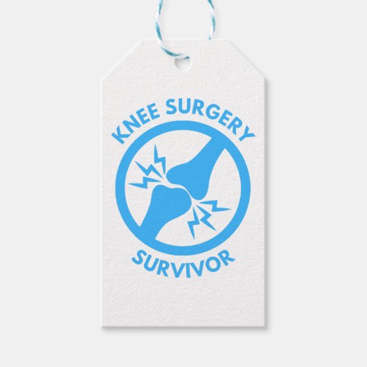 Knie Surgery Cadeaulabel (Voorkant)