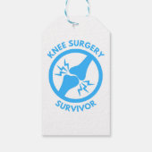 Knie Surgery Cadeaulabel (Achterkant)