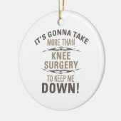 Knie Surgery Humor Keramisch Ornament (Links)