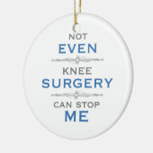 Knie Surgery Humor Keramisch Ornament (Links)