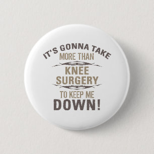 Knie Surgery Humor Ronde Button 5,7 Cm