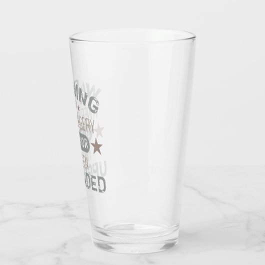 Knie Surgery Humor Upgraded Glas (Links)