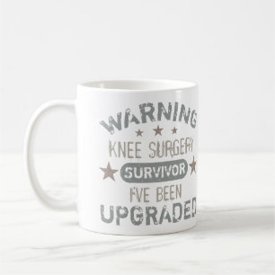 Knie Surgery Humor Upgraded Koffiemok