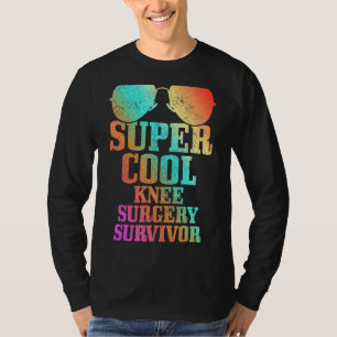 Knie Surgery Joint Replacement Recovery krijgt het T-shirt