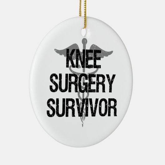 Knie Surgery Keramisch Ornament (Rechts)