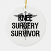 Knie Surgery Keramisch Ornament (Voorkant)