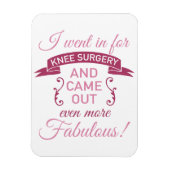 Knie Surgery nog steeds Fabulous Magneet (Verticaal)