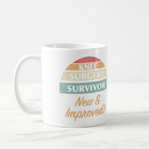 Knie Survivor Humor Koffiemok