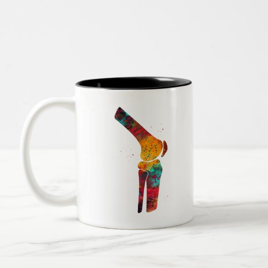 Knie Tweekleurige Koffiemok (Links)