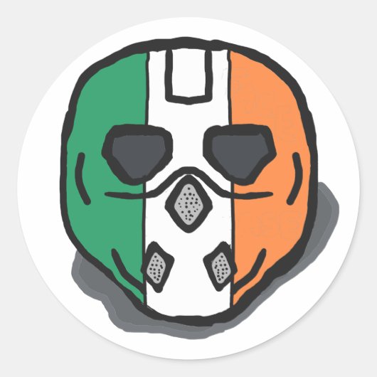 Kniekap Ronde Sticker (Voorkant)