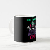 Kniel voor de Koning Dracula Koffiemok (Voorkant links)