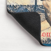 Knielen Blond Bikini Model Thunder_Cove Muismat (Hoek)