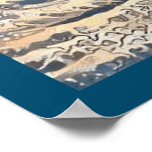 Knielen Blond Bikini Model Thunder_Cove Poster (Hoek)