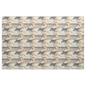 Knielen Blond Bikini Model Thunder_Cove Stof (Fat Quarter)
