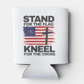 Knielen voor het kruis blikjeskoeler (Achterkant)