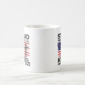 Knielen voor het kruis koffiemok (Center)