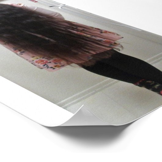 Knielengte Hair Poster (Hoek)