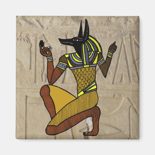 Knieling Anubis Magnet (Voorkant)