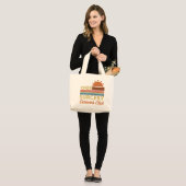 Knieoperatie herstel Humor Grote Tote Bag (Voorkant (model))