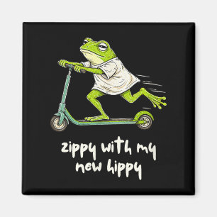 Knieprothese Chirurgie Kikker Zippy Met Nieuwe Hip Magneet