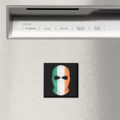 Knieschijf tricolor Balaclava Magneet (Insitu (Vaatwasser))