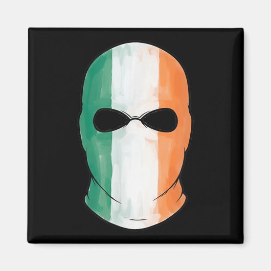 Knieschijf tricolor Balaclava Magneet (Voorkant)