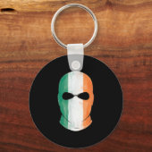 Knieschijf tricolor Balaclava Sleutelhanger (Voorkant)