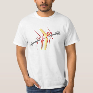 Kniesymptomen t-shirt