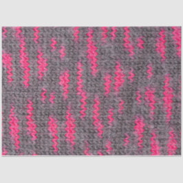 Knietwolstructuur met roze en grijze kleuren tissuepapier