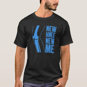 Knievervanging voor mannen vrouwen na operatie her t-shirt
