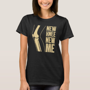 Knievervanging voor mannen vrouwen na operatie her t-shirt