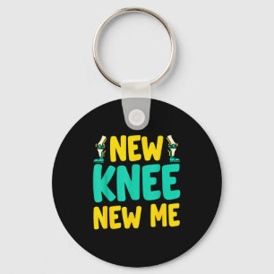 Knievervangingsherstel Nieuwe knie Nieuwe ik na Su Sleutelhanger