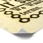  Knife AD vanaf 1899 Poster (Hoek)