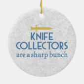 Knife Collectors Sharp Keramisch Ornament (Achterkant)