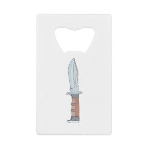 Knife Creditkaart Flessenopener